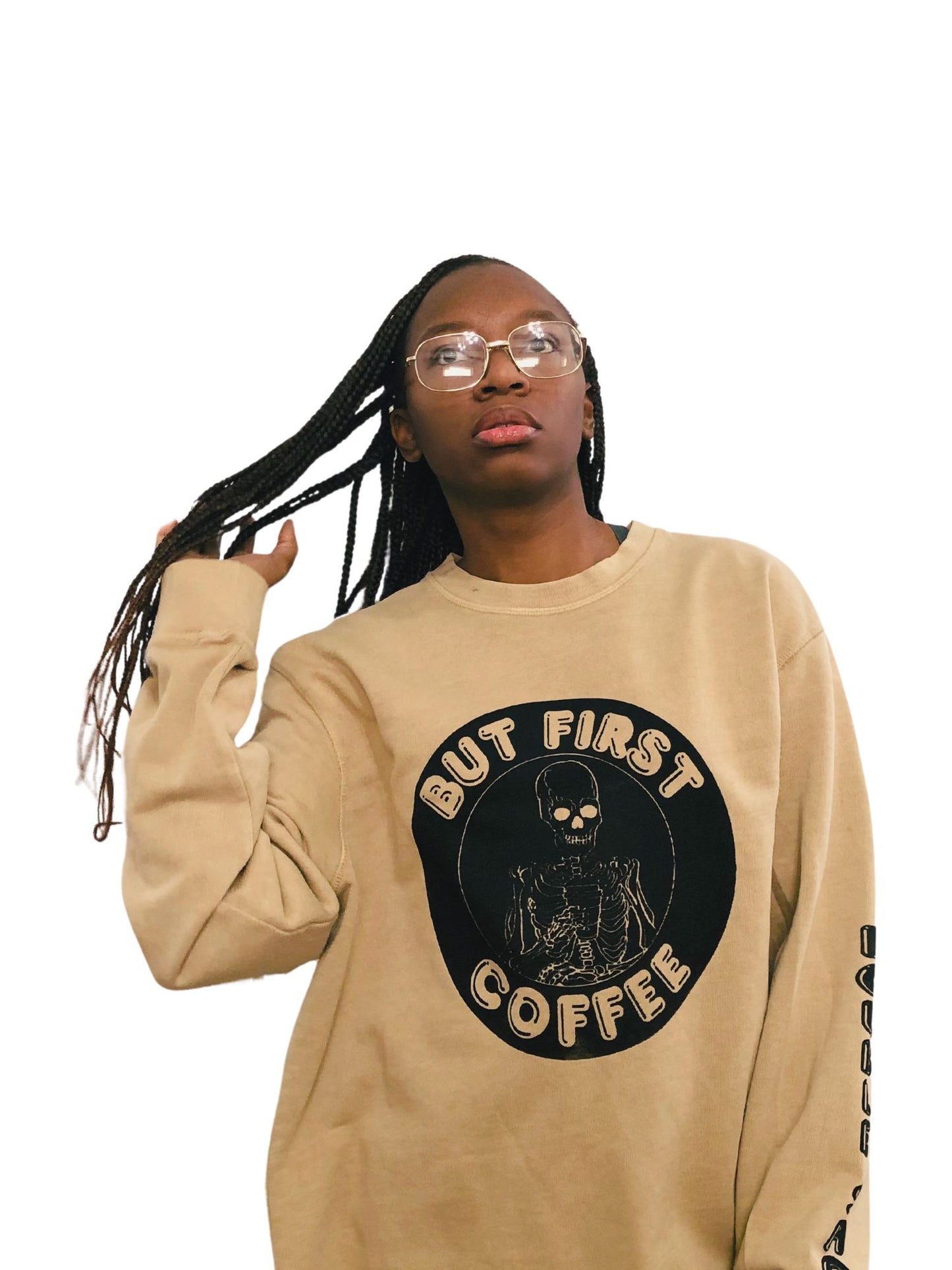 But First Coffee Crewneck