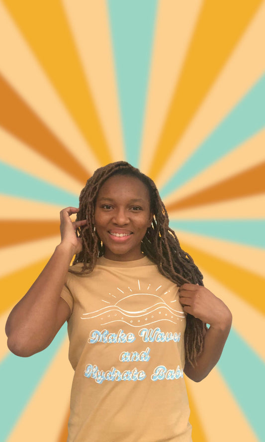 Make Waves and Hydrate Babe Graphic Tee