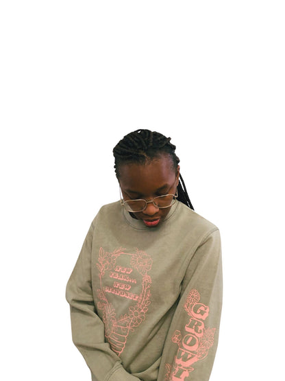 Sage New Year New Mindset Crewneck